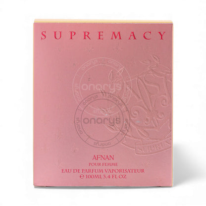 Afnan Supremacy Pink Eau de Parfum (EDP) 3.4 oz / 100 ml | wmafusion:6290171002048