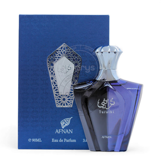 Afnan Turathi Blue Eau de Parfum (EDP) 3.0 oz / 90 ml | wmafusion:6290171070580