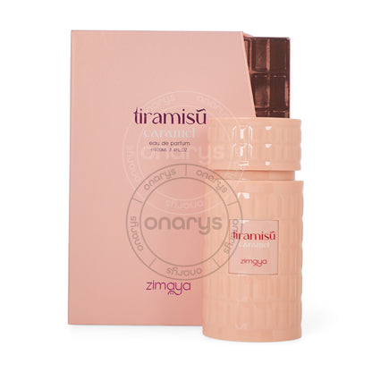 Zimaya Tiramisu Caramel Unisex Eau de Parfum (EDP) 3.4 oz / 100 ml | wmafusion:6290171075622