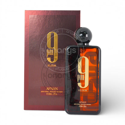 Afnan Unisex 9PM Elixir Parfum 3.4 oz / 100 ml | wmafusion:6290171075738