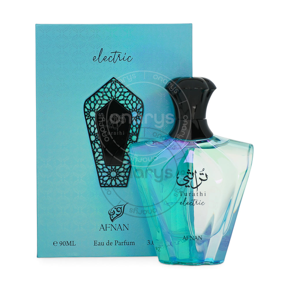 Afnan Turathi Electric Men Eau de Parfum (EDP) 3.0 oz / 90 ml | wmafusion:6290171076001