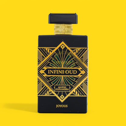 Maison Alhambra Infini Oud Joyous Eau De Parfum (EDP) 3.4 oz / 100 ml