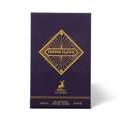 Maison Alhambra Infini Elixir Eau De Parfum (EDP) 3.4 oz / 100 ml