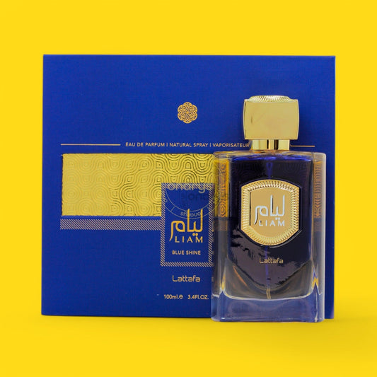 Lattafa Liam Blue Shine Eau de Parfum (EDP) 3.4 oz / 100 ml