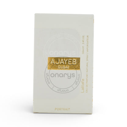 Lattafa Ajayeb Dubai Portrait Eau de Parfum (EDP) 3.4 oz / 100 ml | wmafusion:6290360591568