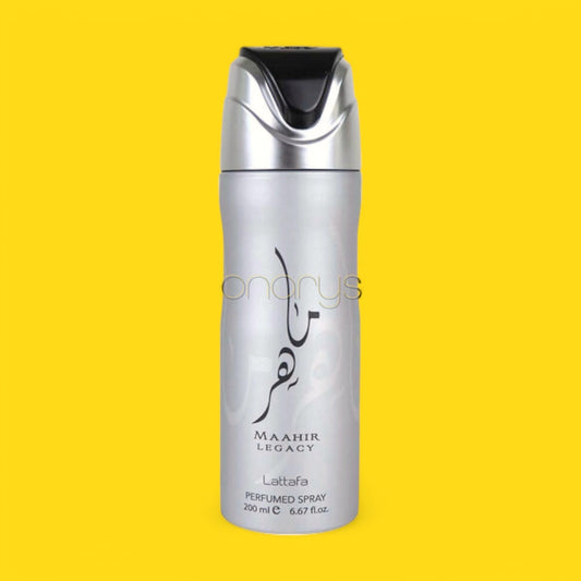 Lattafa Maahir Legacy Body Spray 6.7 oz / 200 ml