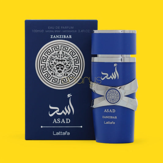 Lattafa Asad Zanzibar Eau De Parfum (EDP) 3.4 oz / 100 ml
