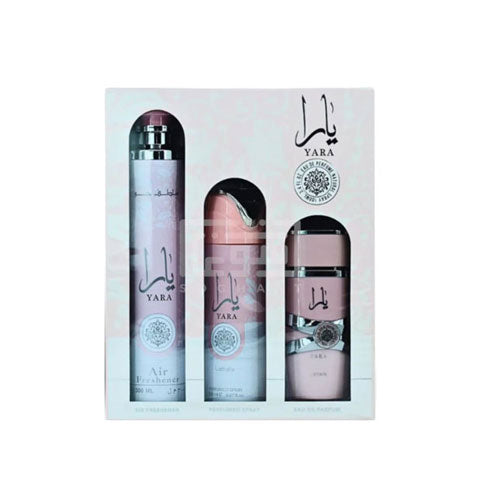 Lattafa Yara Eau de Parfum (EDP) 3.4 oz / 100 ml Gift Set | wmafusion:6290360598727