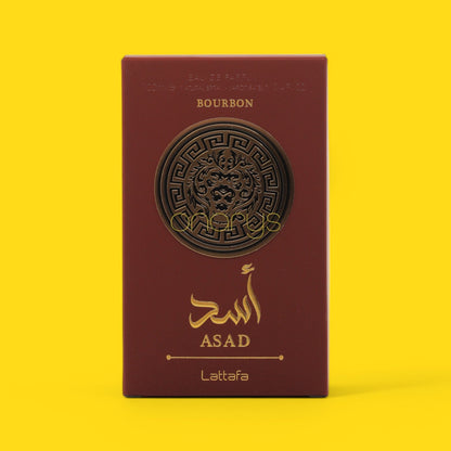 Lattafa Asad Bourbon Eau de Parfum (EDP) 3.4 oz / 100 ml