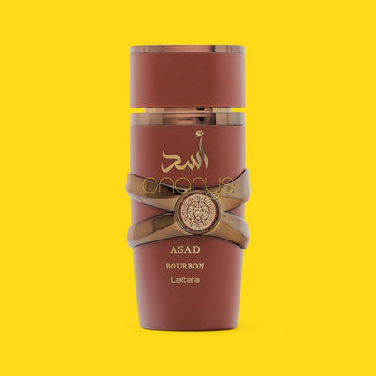 Lattafa Asad Bourbon Eau de Parfum (EDP) 3.4 oz / 100 ml