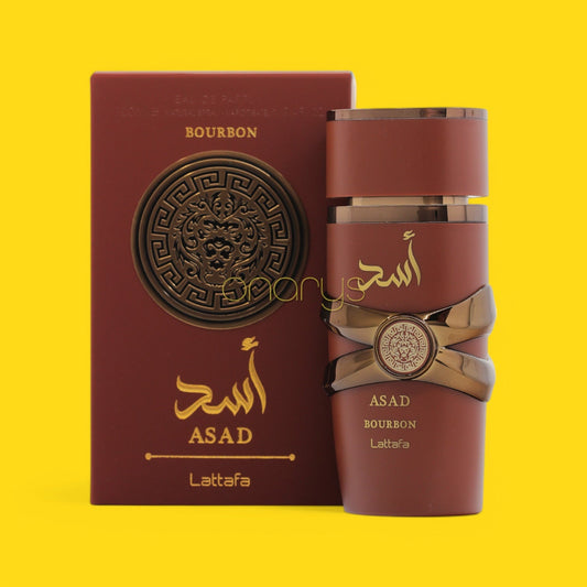 Lattafa Asad Bourbon Eau de Parfum (EDP) 3.4 oz / 100 ml