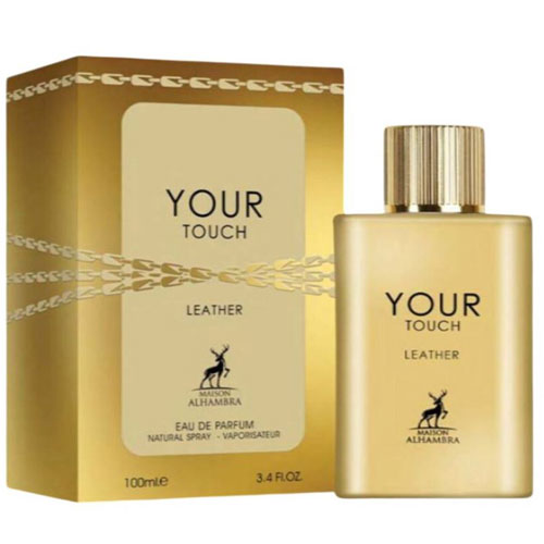MAISON ALHAMBRA YOUR TOUCH LEATHER UNISEX 3.4 EDP SP. | wmafusion:6290362340997