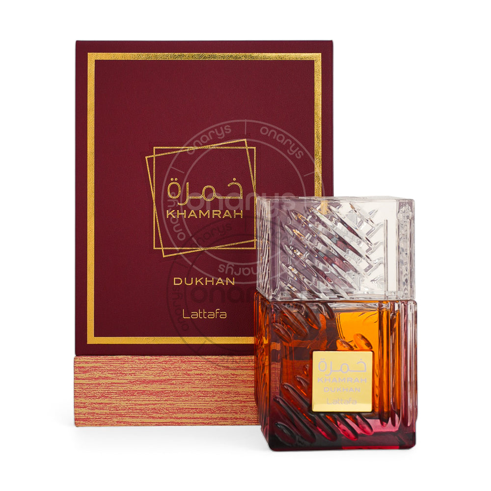 Lattafa Khamrah Dukhan Eau de Parfum (EDP) 3.4 oz / 100 ml | wmafusion:6290362342373