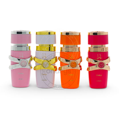 SET LATTAFA YARA MINI COLLECTION ( 4 PC ) 0.17 - EAU DE PARFUM (EDP) | wmafusion:6290362344407