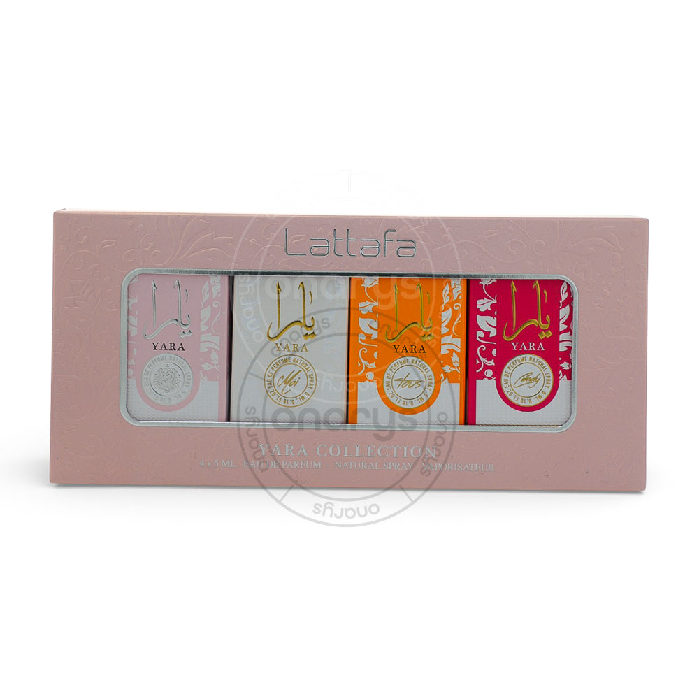 SET LATTAFA YARA MINI COLLECTION ( 4 PC ) 0.17 - EAU DE PARFUM (EDP) | wmafusion:6290362344407