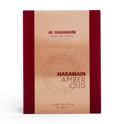 Al Haramain Amber Oud Ruby Eau de Parfum (EDP) 6.8 oz / 200 ml | wmafusion:6291100131853