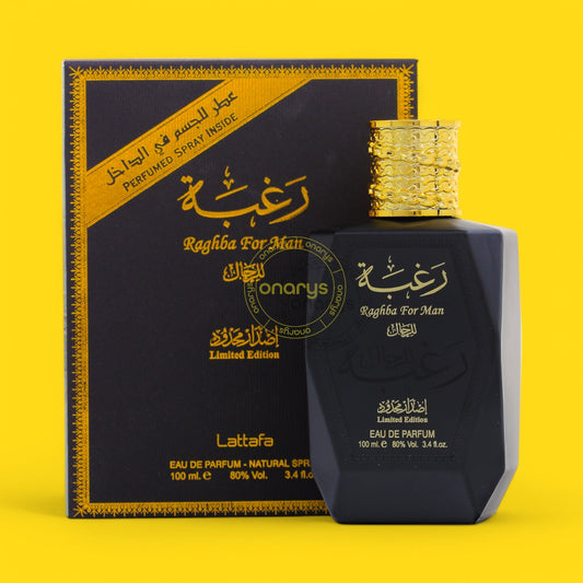 Lattafa Raghba Eau De Parfum (EDP) 3.4 oz / 100 ml