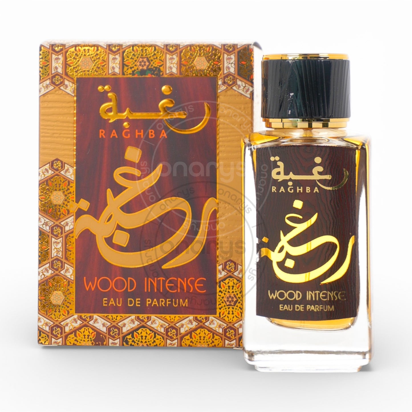 Lattafa Raghba Wood Intense Eau de Parfum (EDP) 3.4 oz / 100 ml | wmafusion:6291106064070