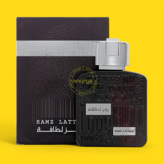 Lattafa Ramz Silver Eau De Parfum (EDP) 3.4 oz / 100 ml