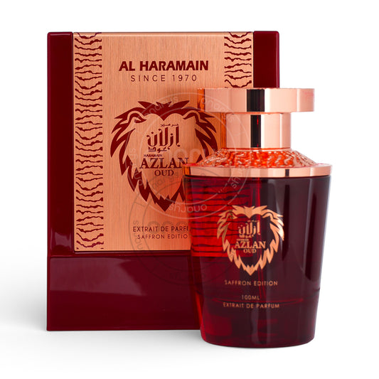 Al Haramain Azlan Oud Saffron Edition Extrait de Parfum 3.4 oz / 100 ml | wmafusion:6291106813357