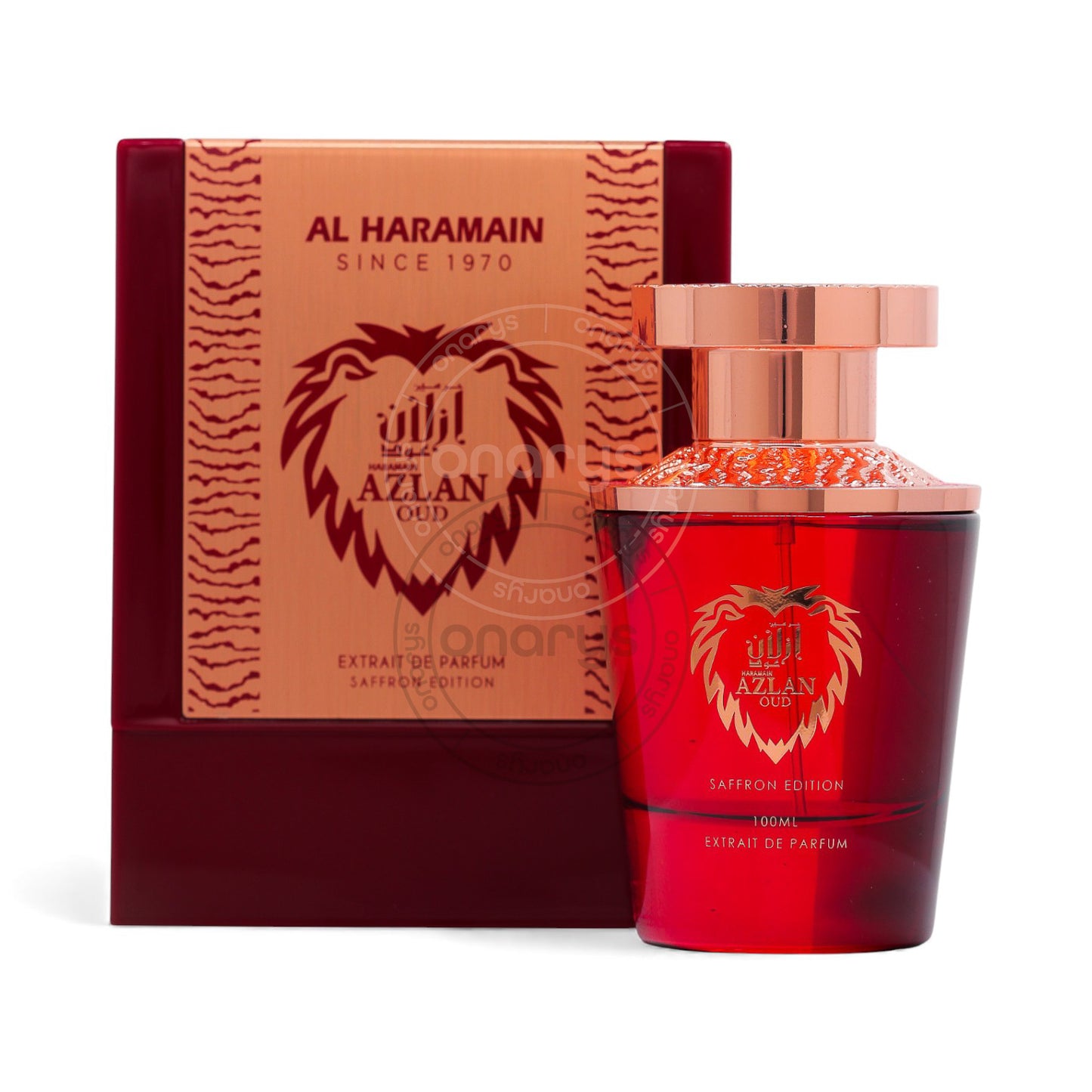 Al Haramain Azlan Oud Saffron Edition Extrait De Parfum 3.4 oz / 100 ml
