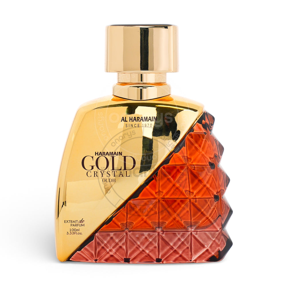 Al Haramain Gold Cristal Oudh Extrait de Parfum 3.3 oz / 100 ml | wmafusion:6291106813524