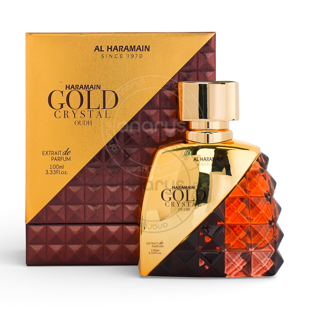 Al Haramain Gold Cristal Oudh Extrait de Parfum 3.3 oz / 100 ml | wmafusion:6291106813524