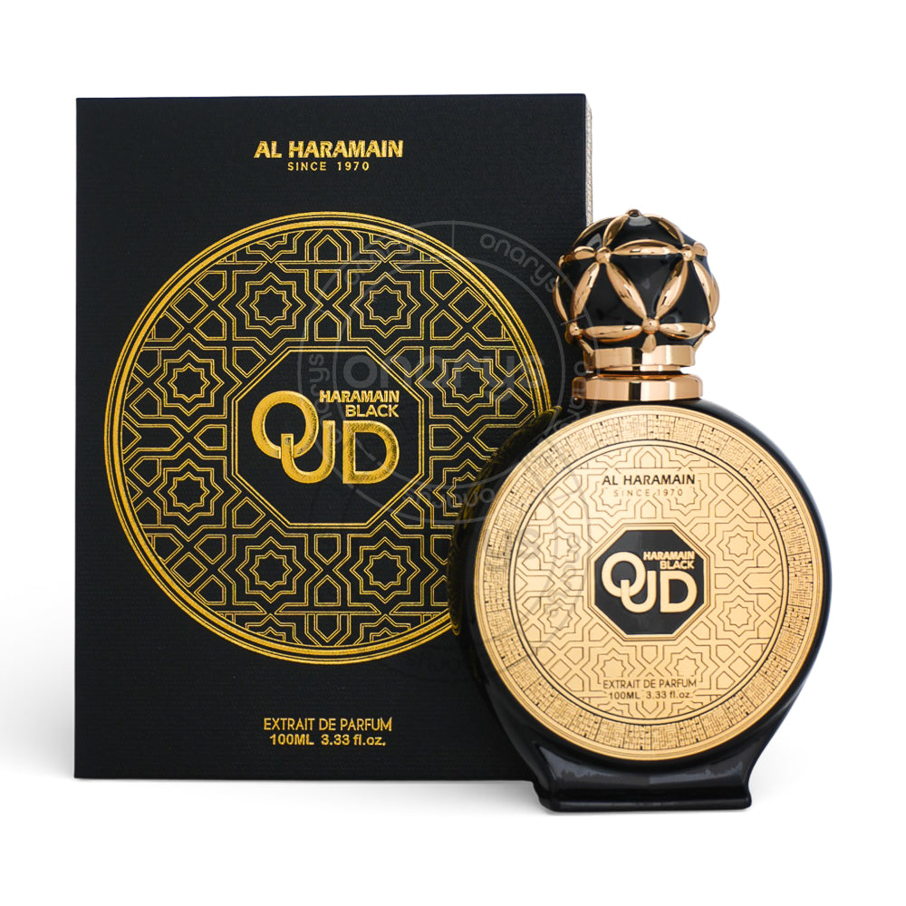 Al Haramain Black Oud Extrait de Parfum 3.3 oz / 100 ml | wmafusion:6291106813678