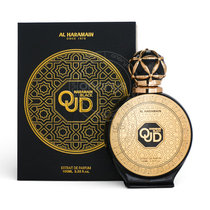 Al Haramain Black Oud Extrait de Parfum 3.3 oz / 100 ml | wmafusion:6291106813678