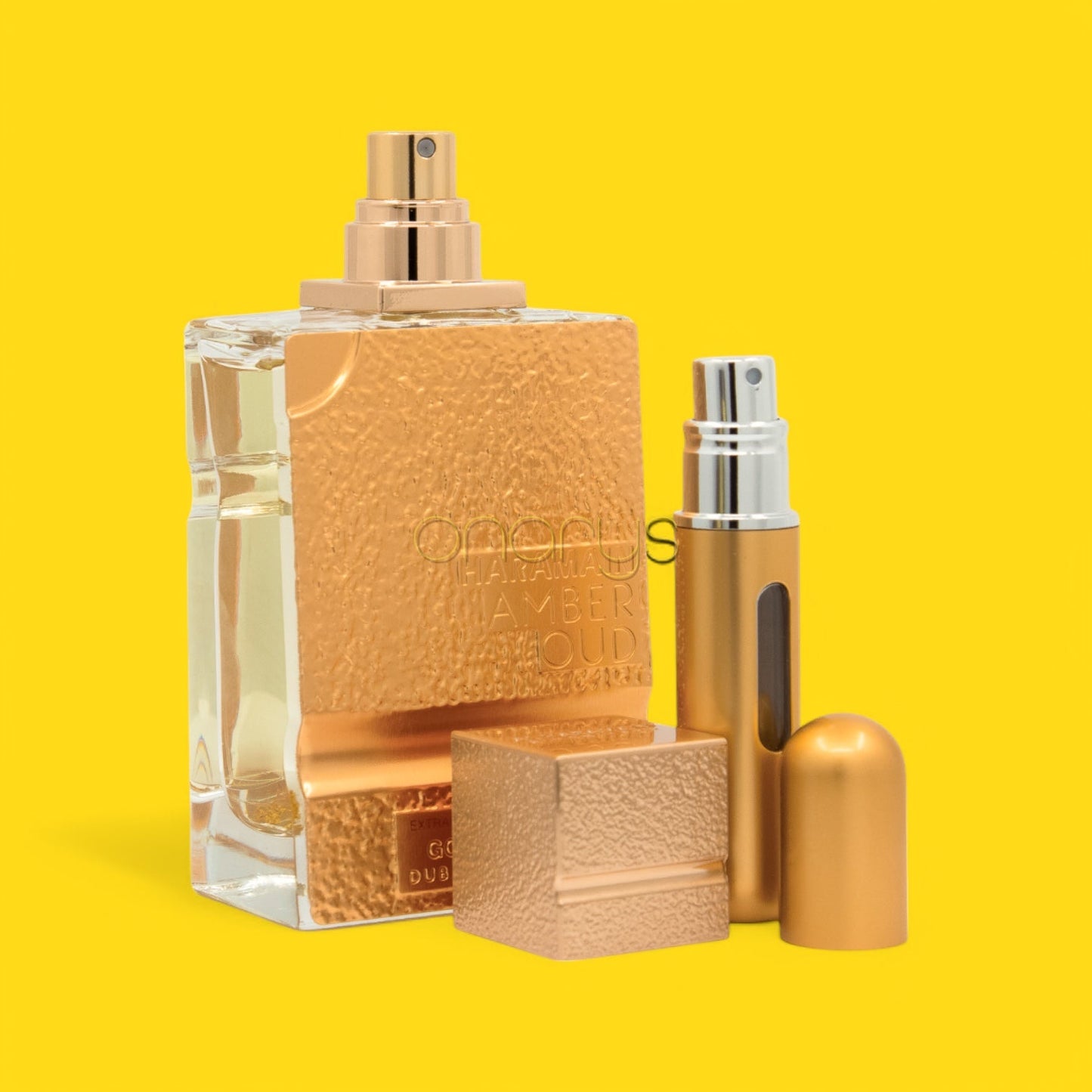 Al Haramain Amber Oud Gold 999.9 Dubai Edition Extrait de Parfum 2.5 oz / 75 ml