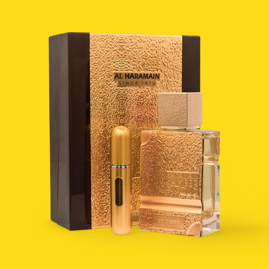 Al Haramain Amber Oud Gold 999.9 Dubai Edition Extrait de Parfum 2.5 oz / 75 ml