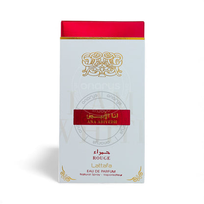 Lattafa Ana Abiyedh Rouge Eau de Parfum (EDP) 2.0 oz / 60 ml