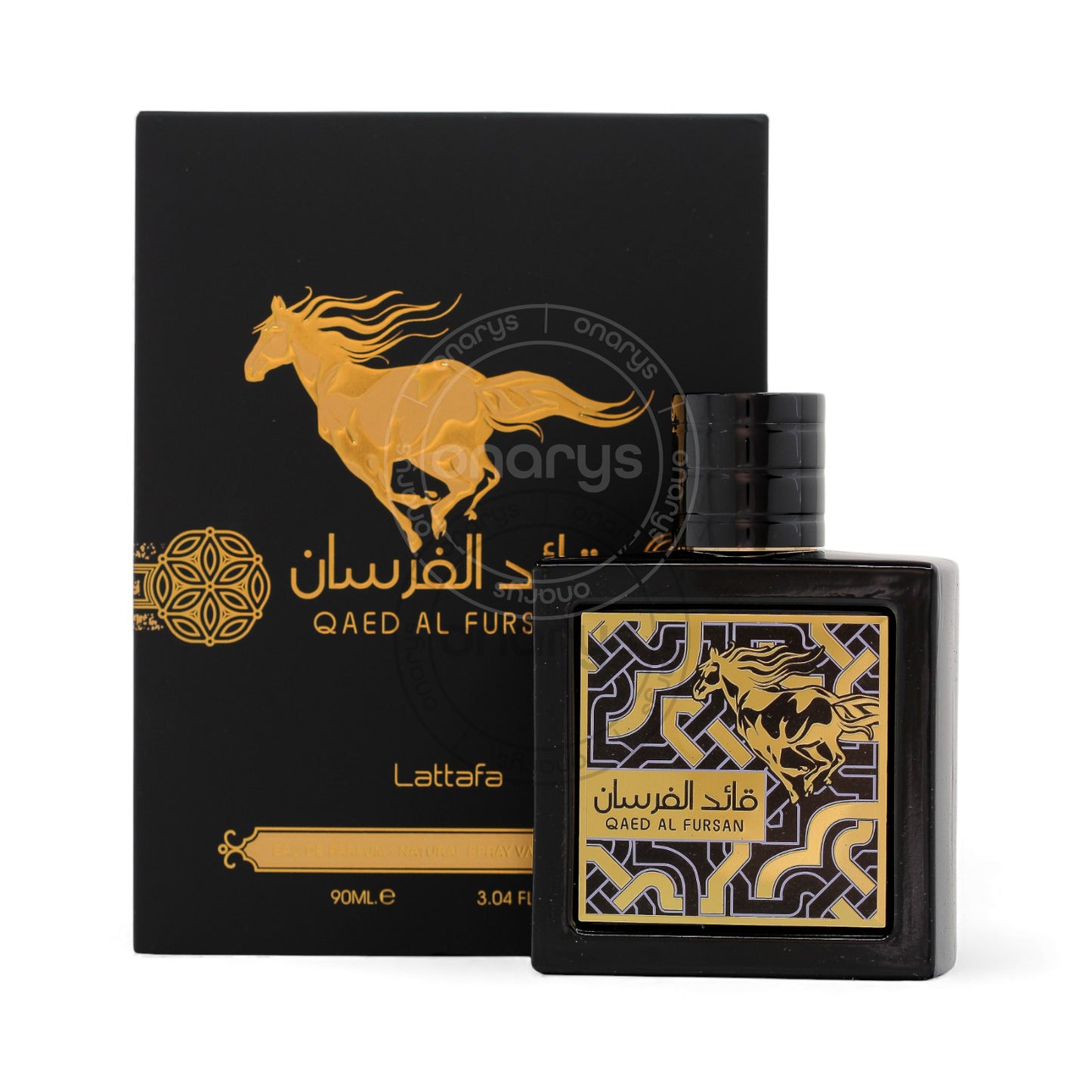 Lattafa Qaed Al Fursan Eau de Parfum (EDP) 3.0 oz / 90 ml | wmafusion:6291107455365