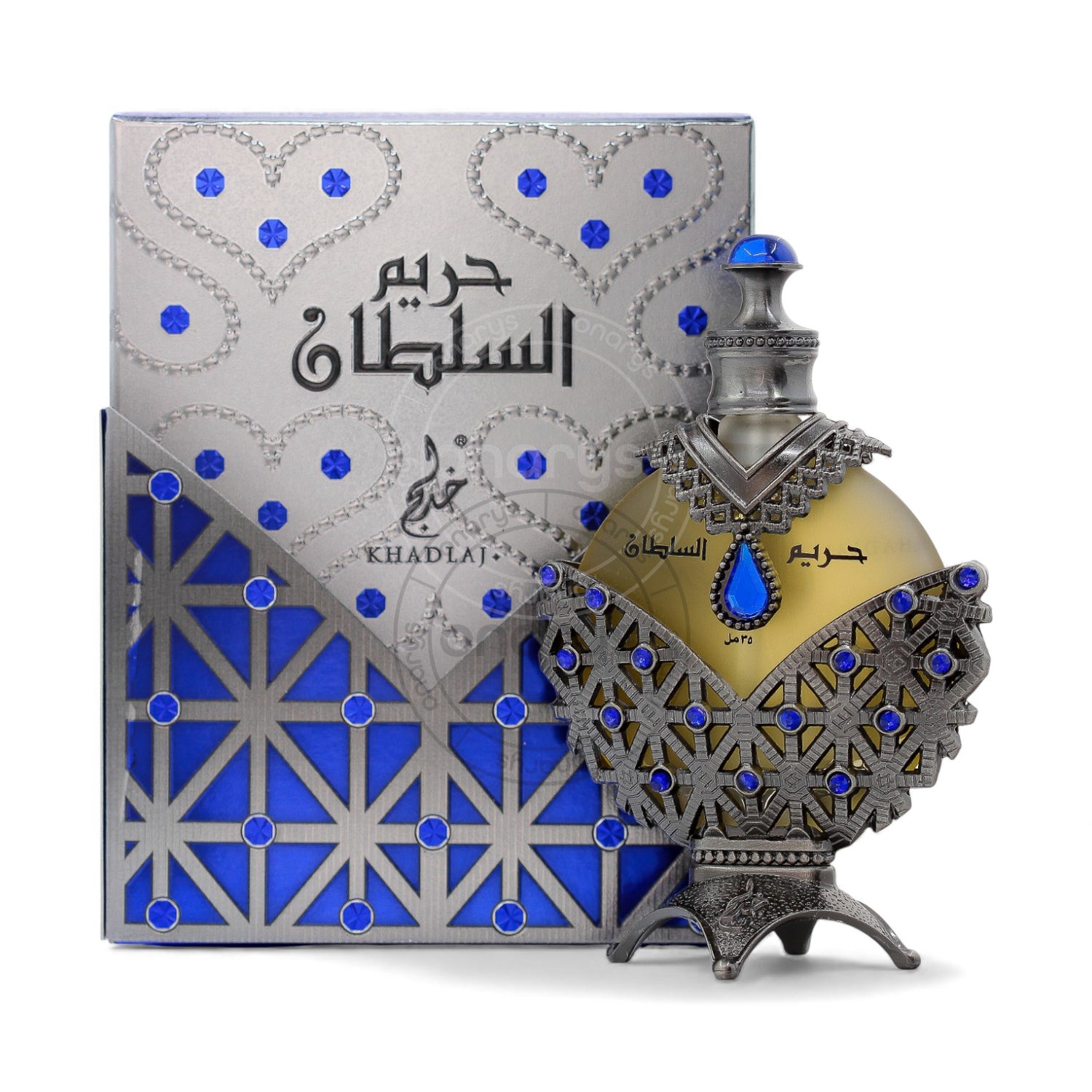 Khadlaj Hareem Al Sultan Blue Perfume Oil 1.2 oz / 35 ml | wmafusion:6291107976488