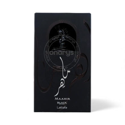Lattafa Maahir Black Edition Eau de Parfum (EDP) 3.4 oz / 100 ml | wmafusion:6291108730362
