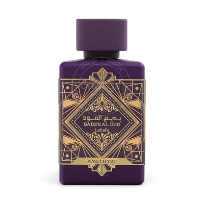 Lattafa Bade'e Al Oud Amethyst Eau de Parfum (EDP) 3.4 oz / 100 ml | wmafusion:6291108733875