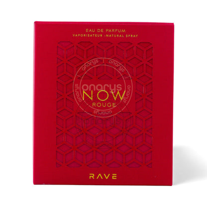 Lattafa Rave Now Rouge Eau De Parfum (EDP) 3.4 oz / 100 ml