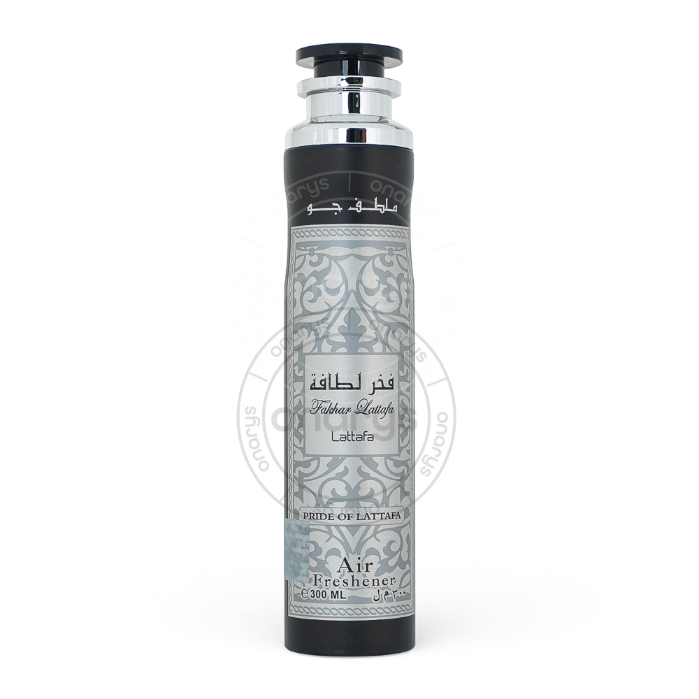Lattafa Air Freshner Fakhar Silver Men 10.14 oz / 300 ml | wmafusion:6291108735145