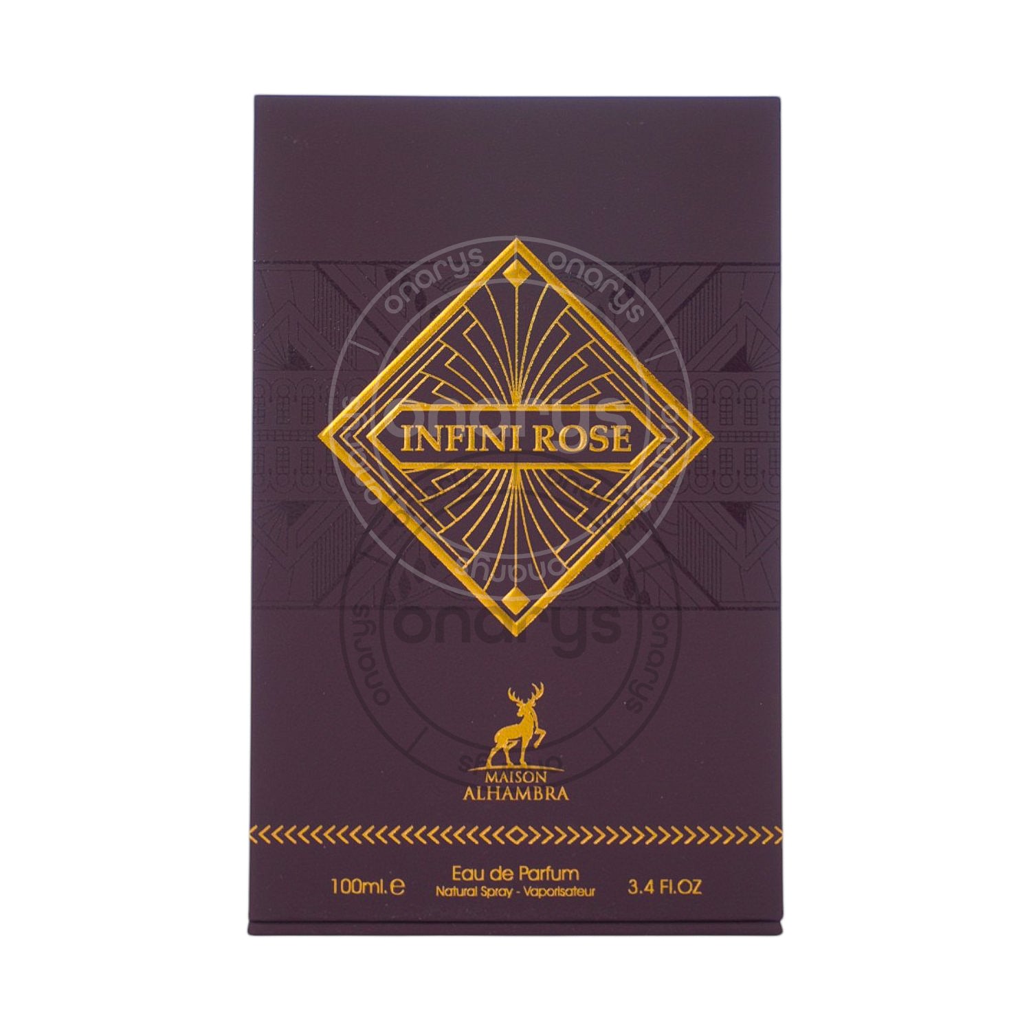 Maison Alhambra Infini Rose Eau de Parfum (EDP) 3.4 oz / 100 ml | wmafusion:6291108735435