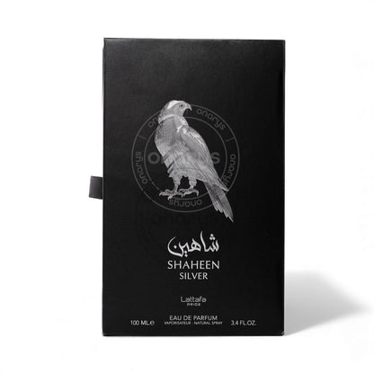 Lattafa Pride Shaheen Silver Eau de Parfum (EDP) 3.4 oz / 100 ml | wmafusion:6291108738658
