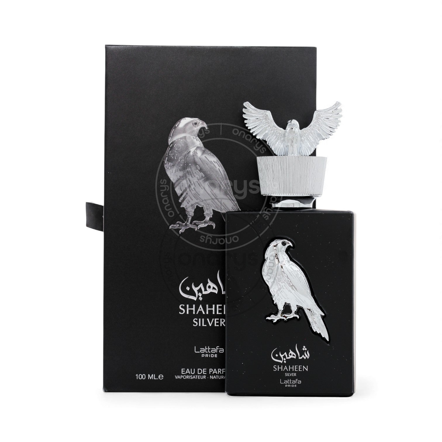 Lattafa Pride Shaheen Silver Eau de Parfum (EDP) 3.4 oz / 100 ml | wmafusion:6291108738658