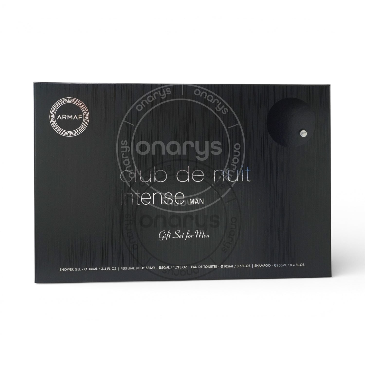 Armaf Club de Nuit Intense Men 3.6 oz / 105 ml Gift Set | wmafusion:6294015105247