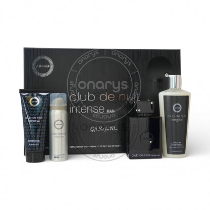 Armaf Club de Nuit Intense Men 3.6 oz / 105 ml Gift Set | wmafusion:6294015105247