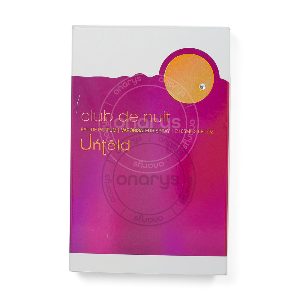 Armaf Club De Nuit Untold Eau de Parfum (EDP) 3.6 oz / 105 ml | wmafusion:6294015164176