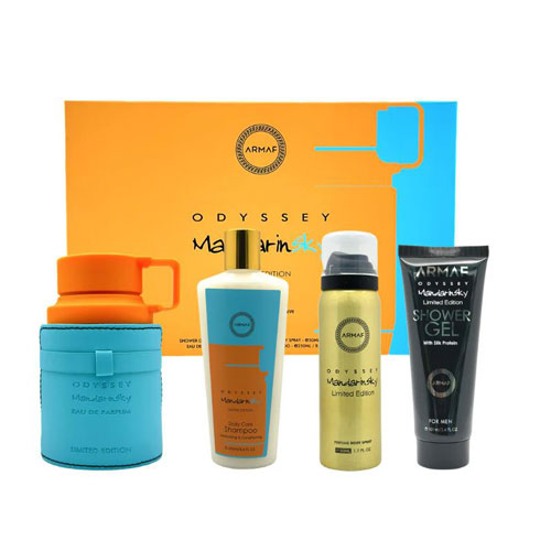 Armaf Odyssey Mandarin Sky Eau de Parfum (EDP) 3.4 oz / 100 ml Gift Set | wmafusion:6294015195361