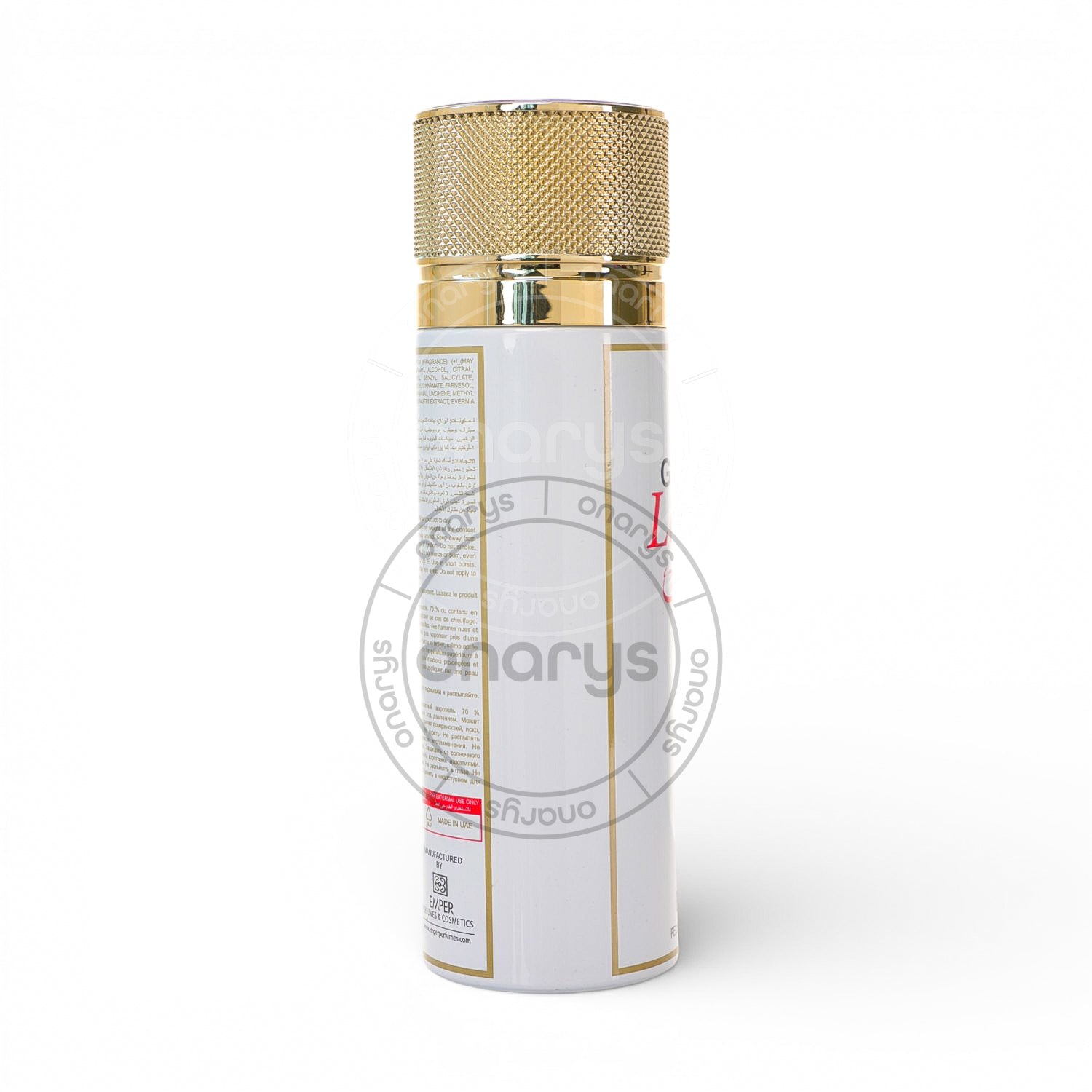 DEODORANT SPRAY EMPER GENIUS LOVER UNISEX  6.6 OZ | wmafusion:6294021904445