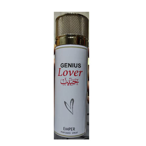 DEODORANT SPRAY EMPER GENIUS LOVER UNISEX  6.6 OZ | wmafusion:6294021904445