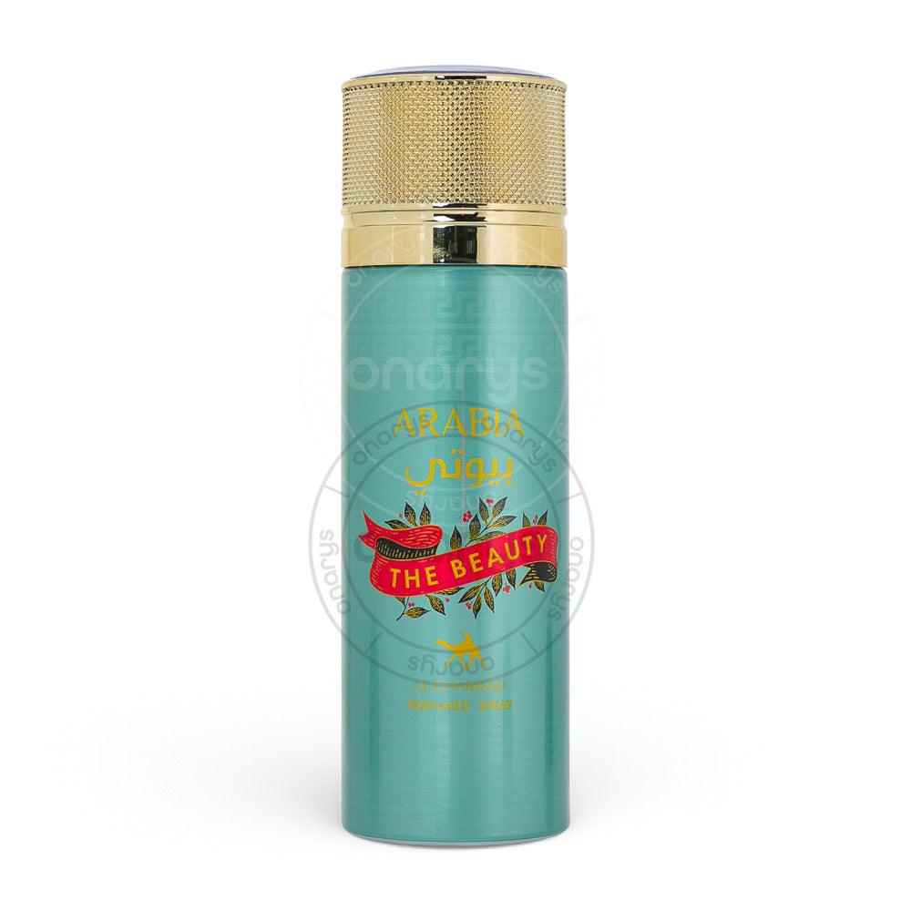 DEODORANT SPRAY LE CHAMEAU  ARABIA THE BEAUTY WOMEN 6.6 OZ | wmafusion:6294021904551