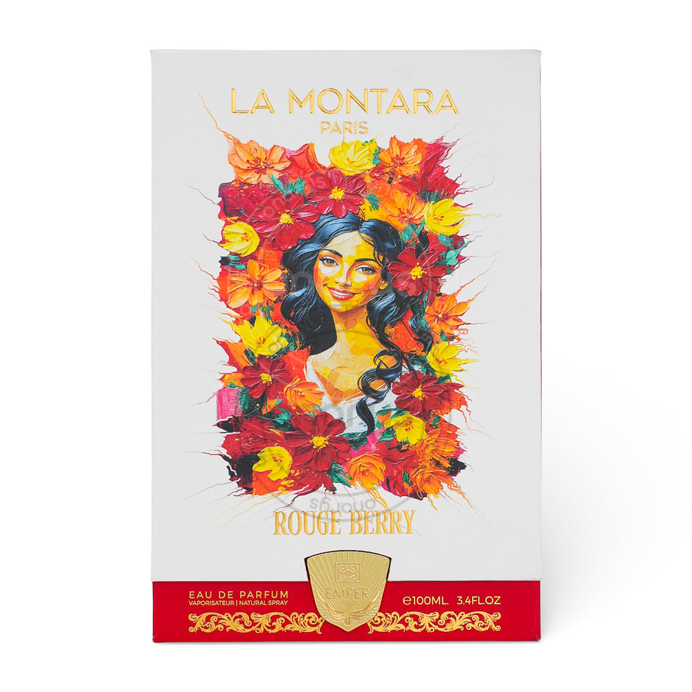 EMPER LA MONTARA PARIS ROUGE BERRY WOMEN 3.4 OZ EDP SP | wmafusion:6294021906609