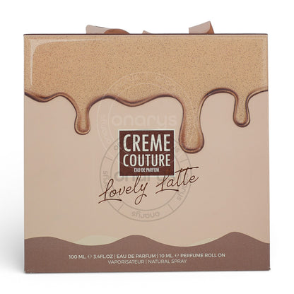 LECHAMEAU CREME COUTURE  LOVELY LATTE WOMEN 3.4 OZ EDP SP+0.33 OZ ROLL ON | wmafusion:6294021906920